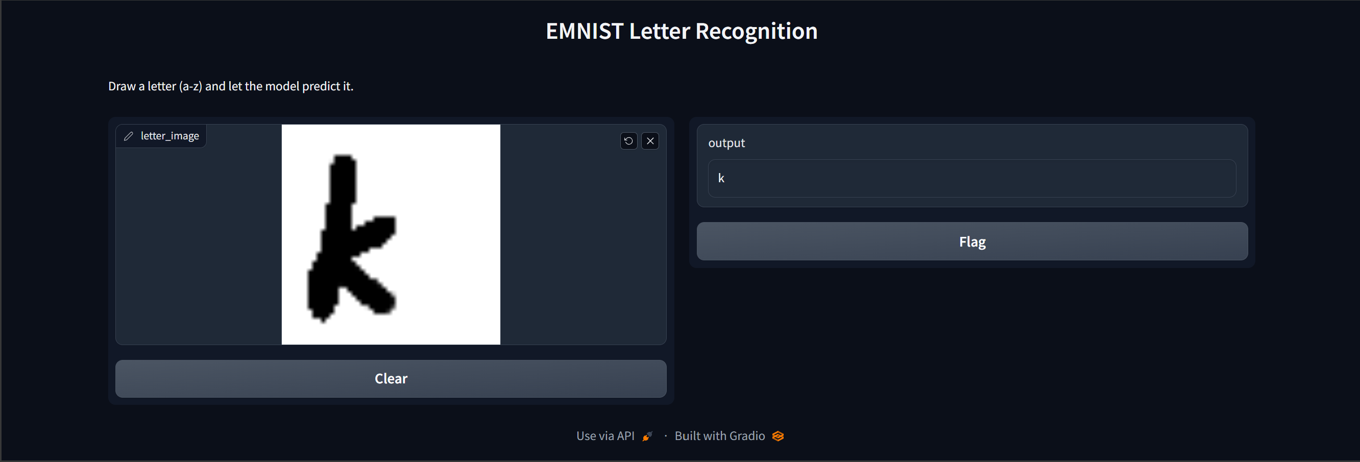 Letters Recognition